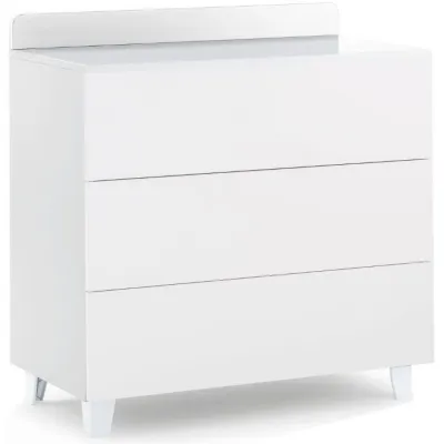 Italbaby chest of drawers Rockstar white