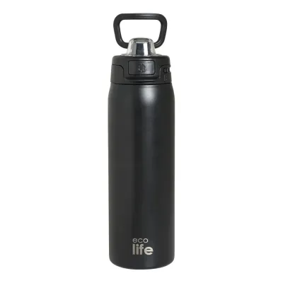 Ecolife Deep Black Thermos 650ml