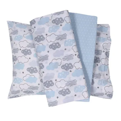 Das Baby Bed Sheet Set Fun - Clouds