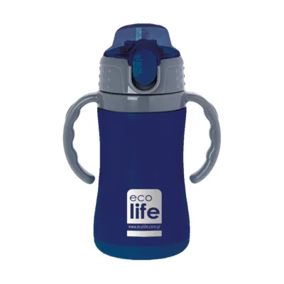 Eco Life Kids Thermos Navy Blue Color 300ml