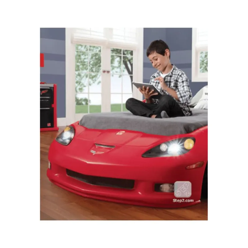 Step2 Corvette Toddler Twin Bed with Lights