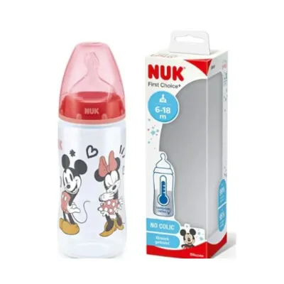 Nuk Disney First Choice Plus Minnie Mouse 6-18m, 300ml