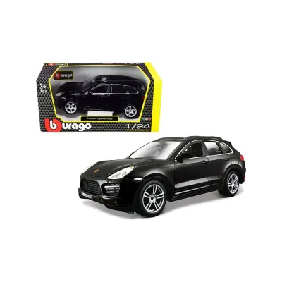 Bburago Porsche Cayenne (92A) Turbo, black, 1:24