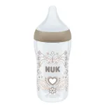 NUK Perfect Match Baby Bottle with soft silicone teat 260ml