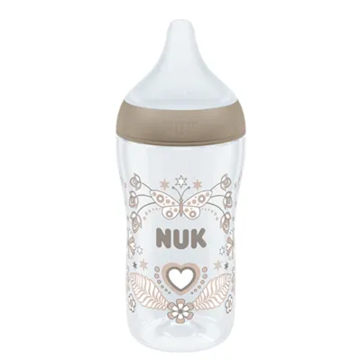 NUK Perfect Match Baby Bottle with soft silicone teat 260ml