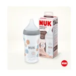 NUK Perfect Match Baby Bottle with soft silicone teat 260ml