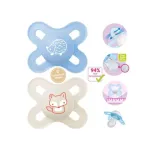 MAM Soother Start 0-2m Racoon/Fox Blue