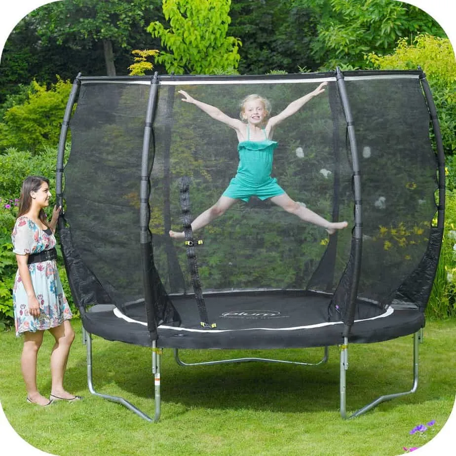 Plum Magnitude Trampoline and 3G Enclosure|Size - 8FT