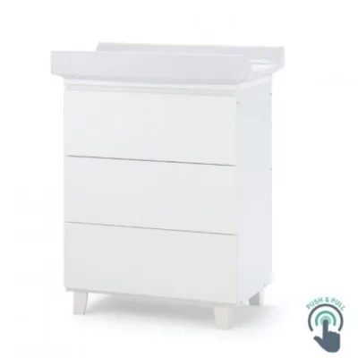 Italbaby changing table with bath Mood white