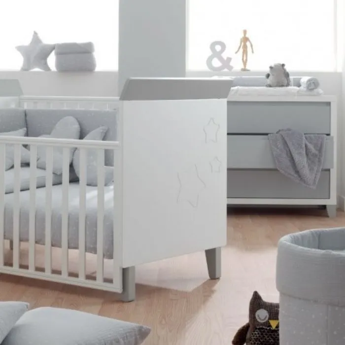 Italbaby cot Contemporary white