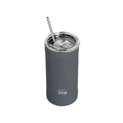 Ecolife Stone Coffee Thermos 500ml , Gray