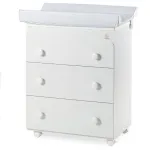 Italbaby Flash changing table with bath White