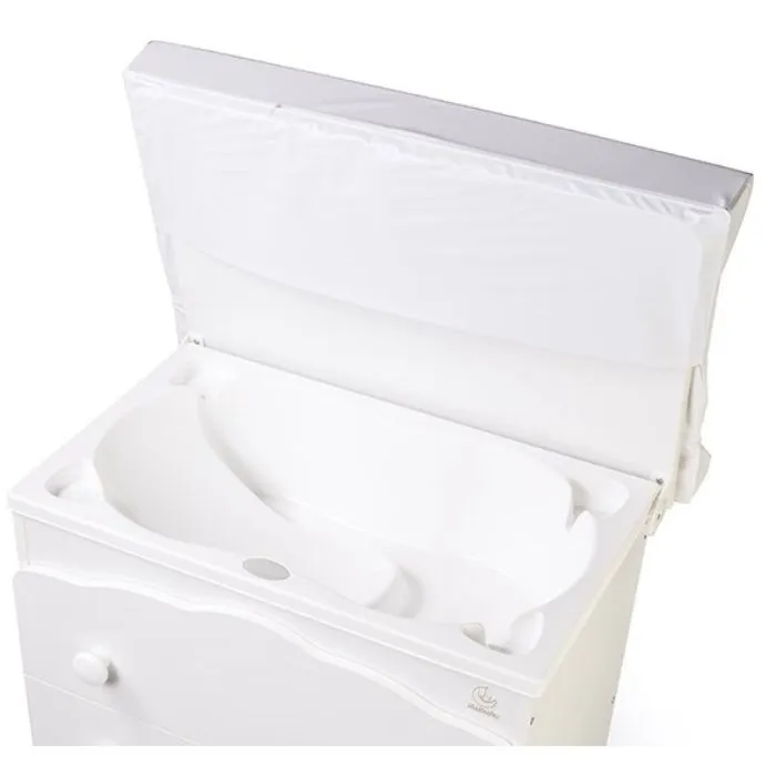 Italbaby Flash changing table with bath White