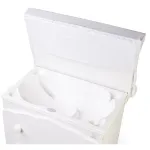 Italbaby Flash changing table with bath White