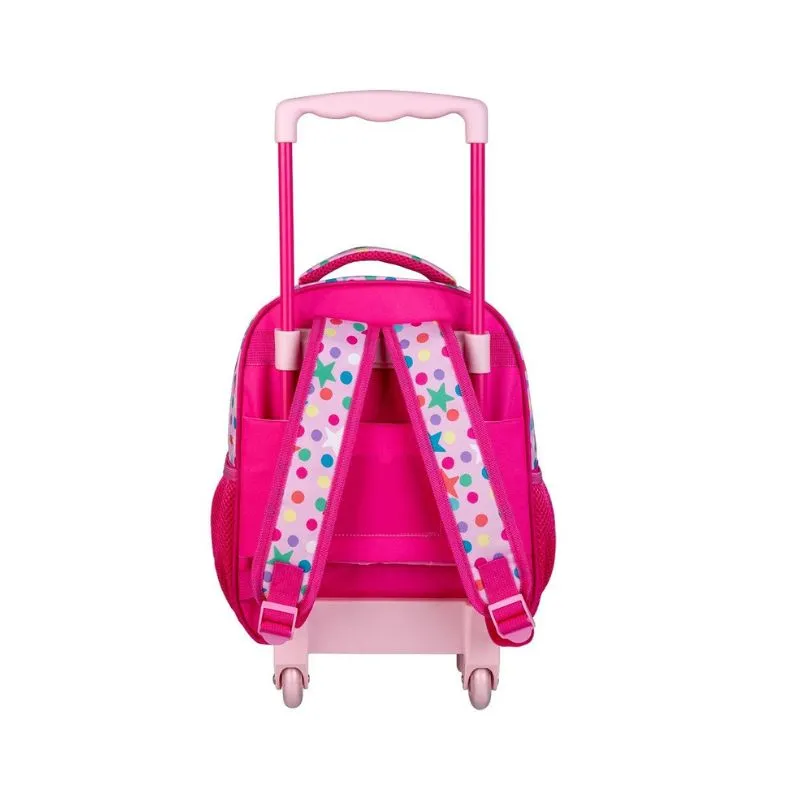 Must School Trolley Backpack Kindergarten Peppa Pig I Love My Funfair 2 Cases