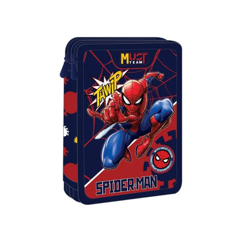 Must The Spider-Man Thwip Double Pack School Pencil Case