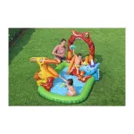 Bestway Jurassic Splash Kids Inflatable Water Play Center and Pool