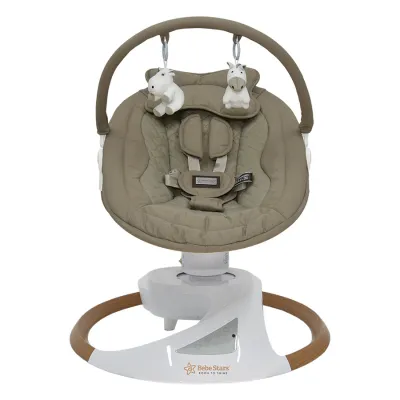 Bebe Stars Electric Swing Snuggle Natural Beige