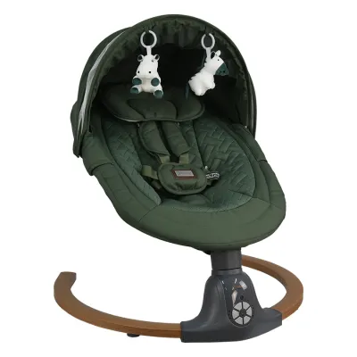 Bebe Stars Electric Swing Fluffy Forest Green