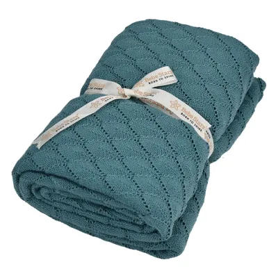 Bebe Stars Knitted bed blanket