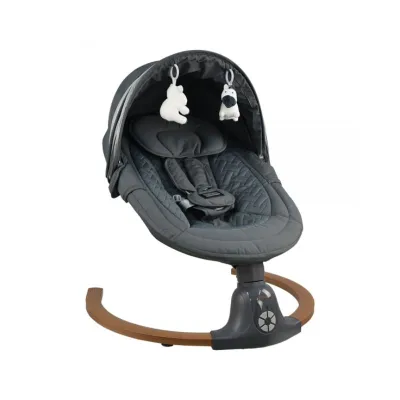 Bebe Stars Electric Swing Fluffy Smoked Grey