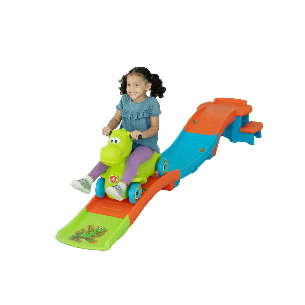 Step 2 Dino Dash Up & Down Roller Coaster
