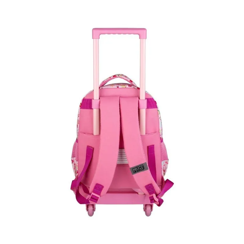 Must Team Disney Princess Friends Light Up My Life Primary School Trolley School Bag with 3 cases