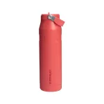 Stanley IceFlow Bottle with Flip Straw 1.1L – Hot Coral