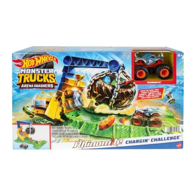 Hot Wheels Monster Trucks Rhinomite Chargin’ Challenge
