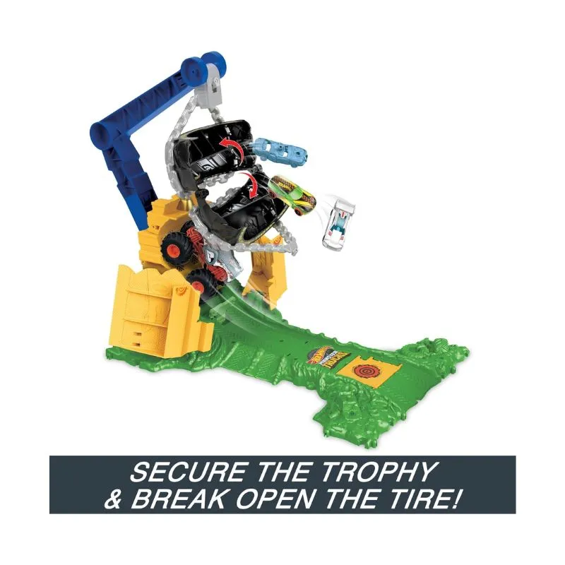 Hot Wheels Monster Trucks Rhinomite Chargin’ Challenge