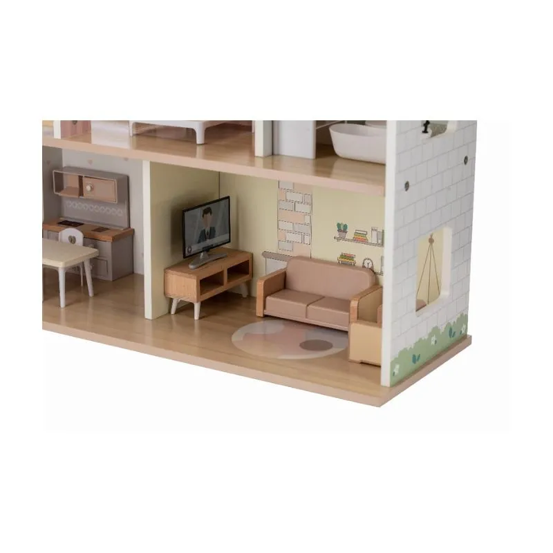 FreeOn Free2Play Doll House With Furnitures