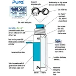 Pura Sport™ 22oz Vacuum Insulated Bottle with Sleeve 650ml