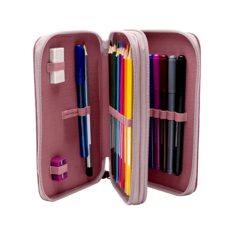Stitch Triple Filled Pencil Case