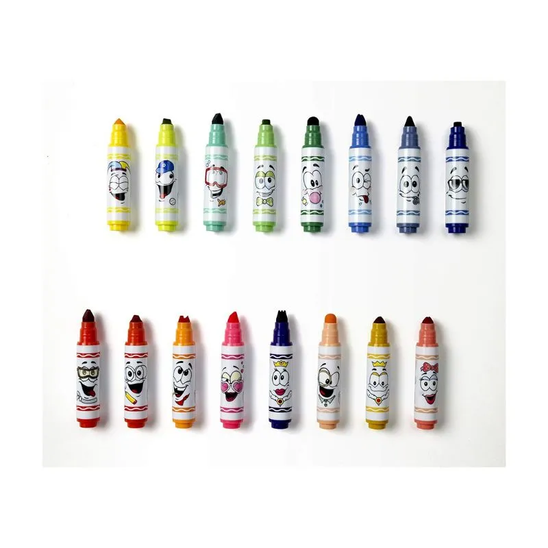 Crayola 16 Mini Washable Wacky Tips Markers