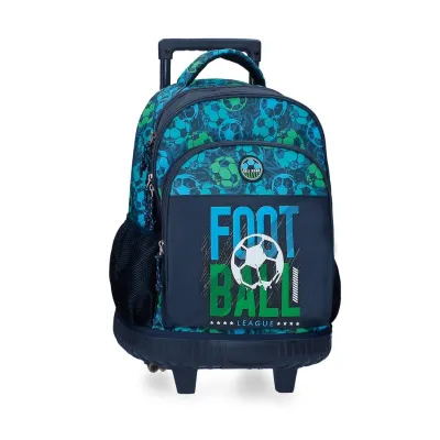 Roll Road Gol wheeled backpack with double compartment and side pockets
