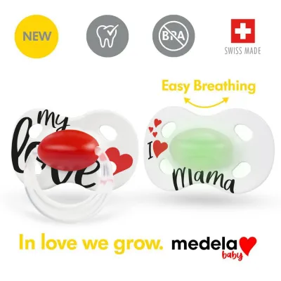 Medela  Soother Day&Night 2pcs 0-6 Signature