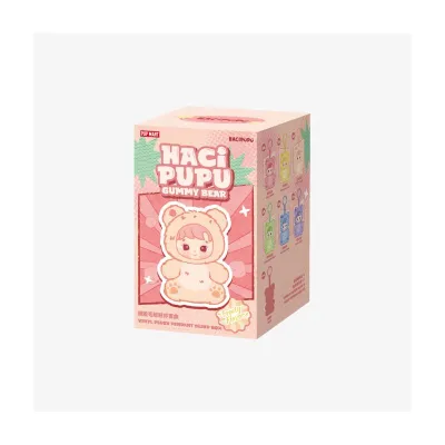 Pop Mart HACIPUPU Gummy Bear Series-Vinyl Plush Pendant Blind Box