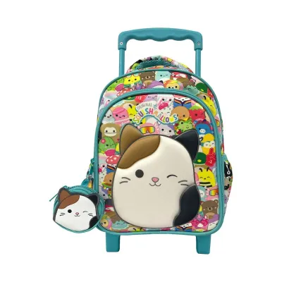Gim Kindergarten Trolley Backpack Squishmallows - Cat