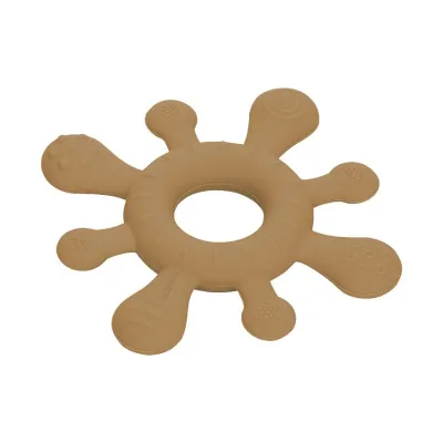 FreeOn Silicone teethers, ocker