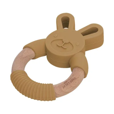 FreeOn Teethers bunny, ocker