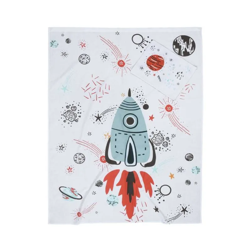 Das Baby Sheet Set Smile Rocket
