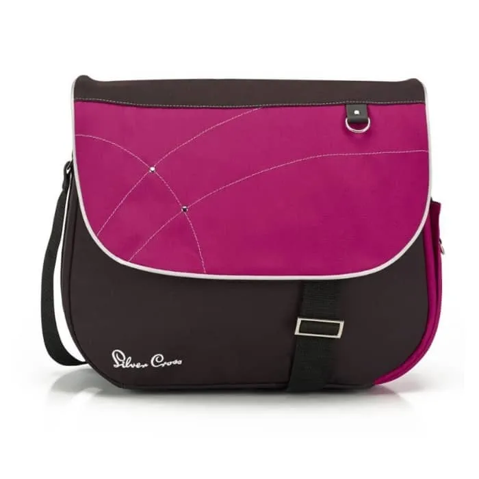 Silver Cross Changing Bag – Raspberry