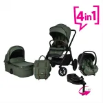 Bebe Stars Modular System Mythos 4in1 Forest Green ISOFIX 180°