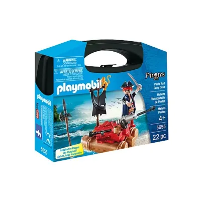 Playmobil Pirate Raft Carry Case