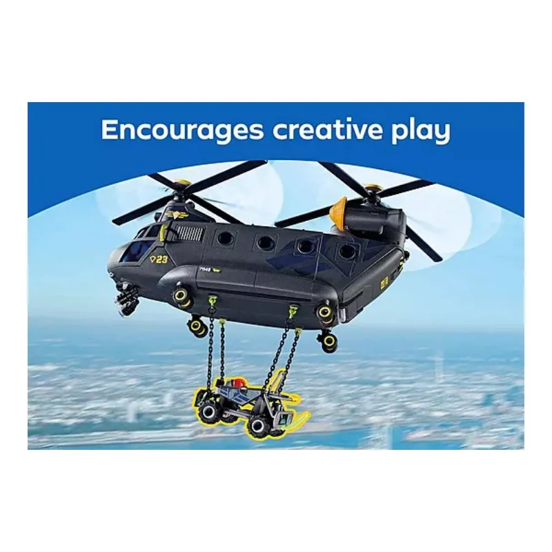Playmobil City Action Tactical Unit - Rescue Aircraft