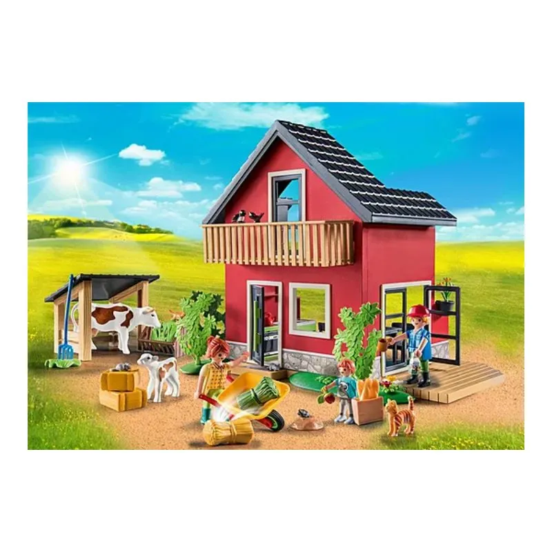 Playmobil Country Farmhouse with Outdoor Area