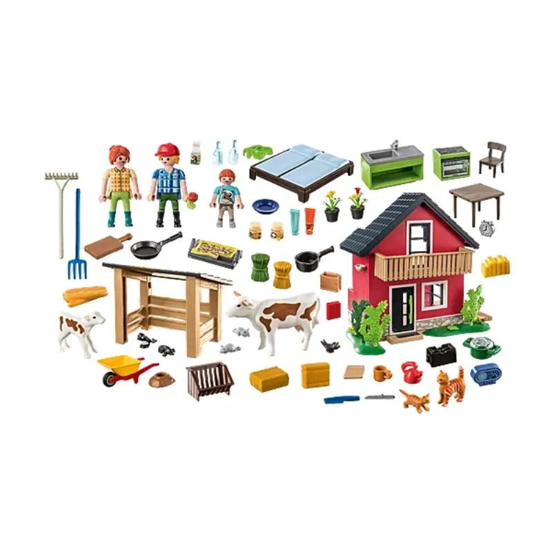 Playmobil Country Farmhouse with Outdoor Area