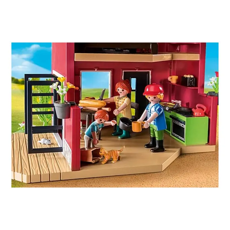 Playmobil Country Farmhouse with Outdoor Area
