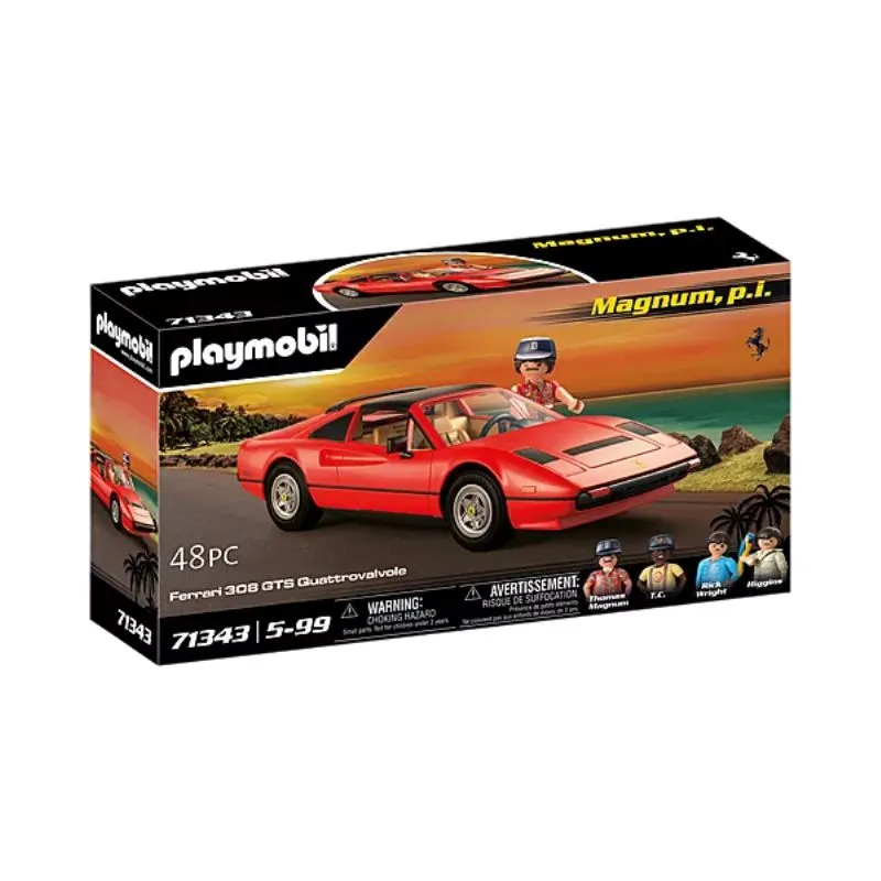 Playmobil Magnum, p.i. Ferrari 308 GTS Quattrovalvole