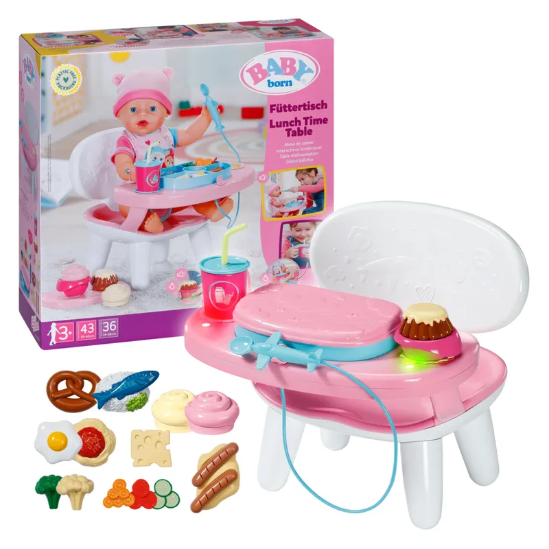 Baby born Lunchtime Table